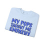 My Pops Taught Me Empathy (Blue Print) - Sweatshirt