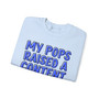 My Pops Raised A Content Creator (Blue Print) - Sweatshirt