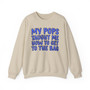 My Pops Taught Me How To Get To The Bag (Blue Print) - Sweatshirt