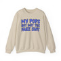 My Pops Not Wit The Fake Shit (Blue Print) - Sweatshirt