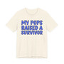 My Pops Raised A Survivor (Blue Print) T-shirt