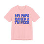 My Pops Raised A Thinker (Blue Print) T-shirt
