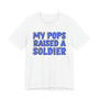 My Pops Raised A Soldier (Blue Print) T-shirt