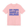 My Pops Raised A Soldier (Blue Print) T-shirt