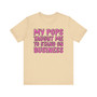 My Pops Taught Me To Stand On Business T-shirt (pink print)