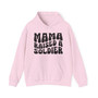 Mama Raised A Soldier Hoodie (solid print)