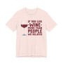 If You Luv Wine More Than People  We Related T-shirt