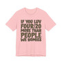If You Luv Four/20 (We Homies) Green Print T-shirt