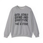 God Goals Grind And Gratitude The G Code Sweatshirt