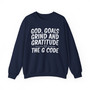 God Goals Grind And Gratitude The G Code Sweatshirt