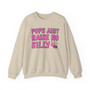 Pops Aint Raise No Silly Bee - Sweatshirt (pink print)