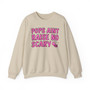 Pops Aint Raise No Scary Bee - Sweatshirt (pink print)