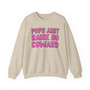 Pops Aint Raise No Coward - Sweatshirt (pink print)