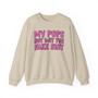 My Pops Not Wit The Fake Shit  - Sweatshirt (pink print)