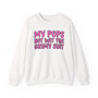 My Pops Not Wit The Grimy Shit  - Sweatshirt (pink print)