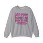My Pops Taught Me How To Get Paper  - Sweatshirt (pink print)