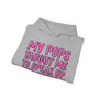 My Pops Taugh Me To Speak Up For Myself - Hoodie (pink print)