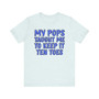 My Pops Taught Me To Keep It Ten Toes (Blue Print) T-shirt