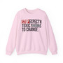 Stop Expect'n Toxic Niggas To Change - Sweatshirt (blurred print)