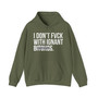 I Don't Fuck With Ignant Bitches - Hoodie (blurred print)
