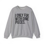 I Only Fuk With Dime Pieces - Sweatshirt (blurred print)  