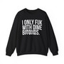 I Only Fuk With Dime Bitches - Sweatshirt (blurred print)