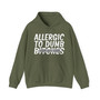 Allergic To Dumb Bitches -Hoodie (blurred)