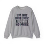 I'm Not Doin Toxic Niggas No More - Sweatshirt (blurred)