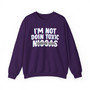 I'm Not Doin Toxic Niggas - Sweatshirt (blurred)