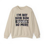 I'm Not Doin' Bum Bitches No More - Sweatshirt (blurred)