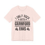 I Only Rock With Crawford Fans  T-shirt (white gloves)