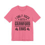 I Only Rock With Crawford Fans  T-shirt (white gloves)