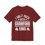 I Only Rock With Crawford Fans  T-shirt (white gloves)
