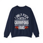 I Only Fuck With Crawford Fans - Sweatshirt (glove bump)