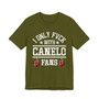 I Only Fuck With Canelo Fans T-shirt (hanging gloves)