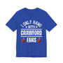 I Only Hang With Crawford Fans T-shirt (hanging gloves)