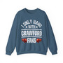 I Only Hang With Crawford Fans - Sweatshirt (glove bump)