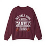 We Only Rock With Canelo Fans - Sweatshirt (hanging gloves)