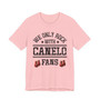 We Only Rock With Canelo Fans  T-shirt (hanging gloves)