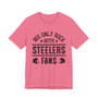 We Only Rock With Steelers Fans  T-shirt