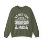 We Only Fuck With Crawford Fans - Sweatshirt (white gloves)
