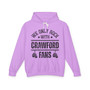 We Only Rock With Crawford Fans - Hoodie (white Gloves)