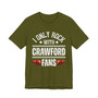 I Only Rock With Crawford Fans  T-shirt (bump gloves)
