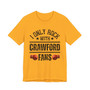 I Only Rock With Crawford Fans  T-shirt (bump gloves)