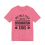 We Only Fuck With Washington Fans  T-shirt