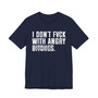 I Don't Fuck With Angry Bitches T-Shirt (blurred print)