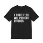 I Don't Fuck Wit Project Bitches T-shirt (blurred print)