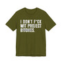 I Don't Fuck Wit Project Bitches T-shirt (blurred print)