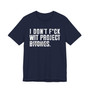I Don't Fuck Wit Project Bitches T-shirt (blurred print)