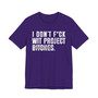 I Don't Fuck Wit Project Bitches T-shirt (blurred print)